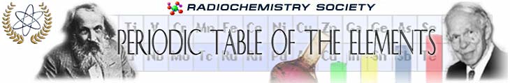 Periodic Table of the Elements - Radiochemistry Society